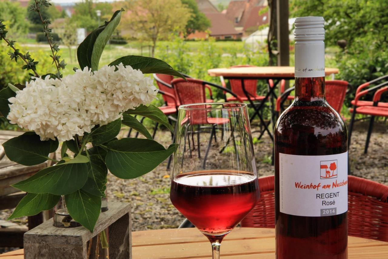 Weinhof Am Nussbaum Hotel Willanzheim Bagian luar foto